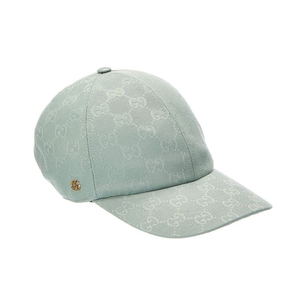 Gucci Gg Canvas Baseball Cap, Blue